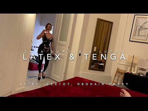 ❤️ Nwa nkịrịkọ na-acha uhie uhie yi uwe latex nke nnochi anya ☑ na anyi ☑